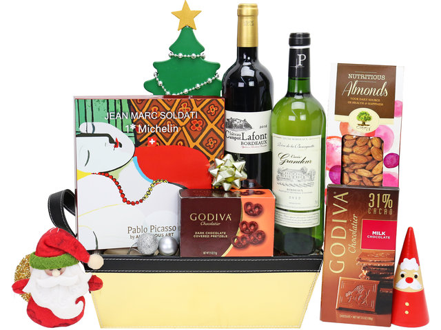 Christmas Gift Hamper - Christmas Fancy Permium Food Gift Hamperv5 - XH1119A4 Photo